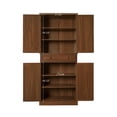 thumbnail image 6 of Miekor Furniture 4 Door Cabinet with 1 Drawer, with 4 Adjustable Inner Shelves, Storage Cabinet BS3484, 6 of 6
