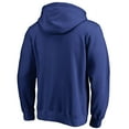 thumbnail image 3 of Men's Royal Kansas City Royals Team Lockup Fitted Pullover Hoodie, 3 of 3