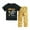 k-1166Black2327, variant on SONGGE Toddler Outfit Sets Children Home Wear Cartoon Cute Boys Girls O-Neck Short Sleeve T-Shirts Pants Cute Clothes Sets
