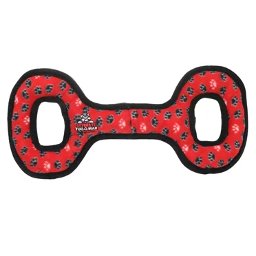 TUFFY® Ultimate Tug-O-War Dog Toy – Tough Plush with Multiple Layers & Squeakers, Rated 9 on TUFF Scale