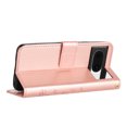 thumbnail image 4 of Designed for Google Pixel 8 Case, Wrist Strap Flip Kickstand PU Leather Wallet Case Cash Card Slots Holder, Protective Shockproof Pattern Women Cover for Google Pixel 8, Rosegold, 4 of 7