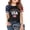 ##-Black155, variant on Girls USA 250Th Anniversary T-Shirt Independence Day Short Sleeve Top, Sizes 1-13