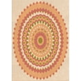 thumbnail image 1 of Ahgly Company Machine Washable Indoor Rectangle Transitional Pumpkin Orange Area Rugs, 8' x 10', 1 of 7