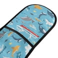 thumbnail image 2 of Dailycode Double Sided Oven Mitt with Loop Heat Resistant Kitchen Long Potholders 7" x 35" Whale Dolphin Cruises Seagull, 2 of 6