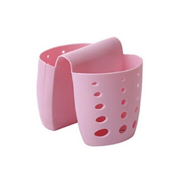 Estante de almacenamiento colgante para fregadero de cocina de doble cara, caja de almacenamiento para estante de fregadero, soporte de esponja de silicona para sillín de fregadero, jabonera, accesor TUNC Sencillez
