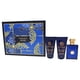 thumbnail image 1 of Set de regalo de Perfume EDT 1.7oz Bálsamo para después del afeitado 1.7oz Gel de ducha 1.7oz Versace Dylan Blue, 1 of 1