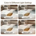 thumbnail image 7 of ODIKA 8'x10' Washable Area Rug Non-Shedding, Easy Care, Plush Abstract Contemporary Brushstroke Neutral Watercolor Large for King Size Bedroom Under Bed, Master Suite, 7 of 7