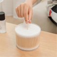 thumbnail image 4 of 500 X Bamboo Cotton Buds 100% Cotton Tip Natural Stem Resistant Durable Ecological (8cm), 4 of 4
