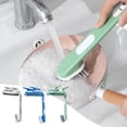thumbnail image 1 of Juego de Cepillos de Cocina 3 En 1, Cabezales Reemplazables, Mango Ergonómico Antideslizante, Multiusos para Limpiar Platos, Ollas, Sartenes y Fregaderos, Ahorra Espacio, Blanco/Azul/Verde, 19,5 X 9,, 1 of 7