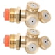thumbnail image 4 of Cabezal de riego, 2 piezas G1/2 cabezal de riego de alta presión accesorios de riego rendimiento sólido, 4 of 12