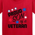 thumbnail image 4 of Inktastic Proud Son of a Veteran Veterans Day Youth T-Shirt, 4 of 5