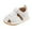 White, variant on AnuirheiH Baby Boys Girls Sandals Soft Non-Slip Rubber Sole Prewalker Infant Sandals Flat Walking Shoes 4-6$ off 2nd