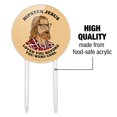 thumbnail image 6 of Acrylic Hipster Jesus Loved You Before You Were Cool Funny Humor Cake Topper Party Decoration for Wedding Anniversary Birthday Graduation, 6 of 7