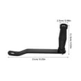 thumbnail image 4 of OUNONA 1Pack Ergonomic Black Stainless Steel Abs Boat Accessory Winch Handle for Marine Use, 4 of 8
