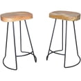 thumbnail image 1 of Carolina Classics Saga 25" Counter Stool in Natural (Set of 2), 1 of 3