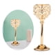 thumbnail image 5 of Candelabro de cristal para velas de té, centro de mesa para compromiso Dorado 215cm, 5 of 9