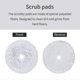 thumbnail image 2 of Reusable Replacement Mop Pads Compatible For Bissell 3115 Spinwave Hard Floor Expert Wet And Dry Ro, 2 of 4