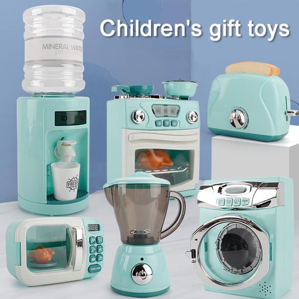 Kitchen Toy Simulation Kitchen Toy Spray Water Dinnerware Pretend Play Toys Kids Educational Toys for Children Gift heqiyong toy