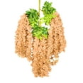 thumbnail image 2 of Luxcidy A Bundle of Simulated Flowers (12Pcs), Artificial Fake Wisteria Vine Rattan Hanging Garland Silk Flowers String Home Party Wedding Decor (H), 2 of 3