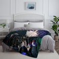 thumbnail image 4 of Ultra Soft Genshin Impact Wanderer 3D Flannel Blanket Bed Blanket Fall Winter, 4 of 6