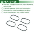 thumbnail image 4 of Junta de Colector de Admisión Única para Motor Hyundai Elantra 2010-2016 Junta de Sellado del Colector de Admisión No. 283132E050 Caucho de Silicona 4 Pcs, 4 of 6