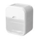 thumbnail image 1 of Wall Mounted Tissue Box with Drawer, Plastic Toilet Paper Holder Box, No Punching Waterproof Paper Towel Storage Box, 1 of 5