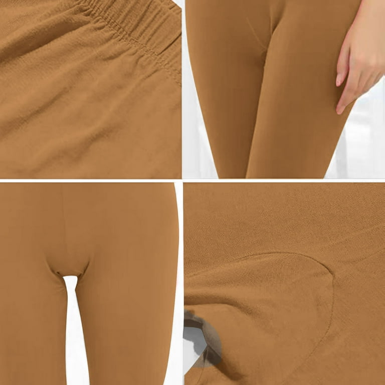 Hfyihgf Women's Ruched Butt Enhancing Leggings Pants High Elastic