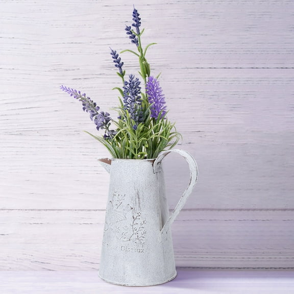 MLINS  Tin Retro Bucket Coffee Shop Decoration Decorative Pots