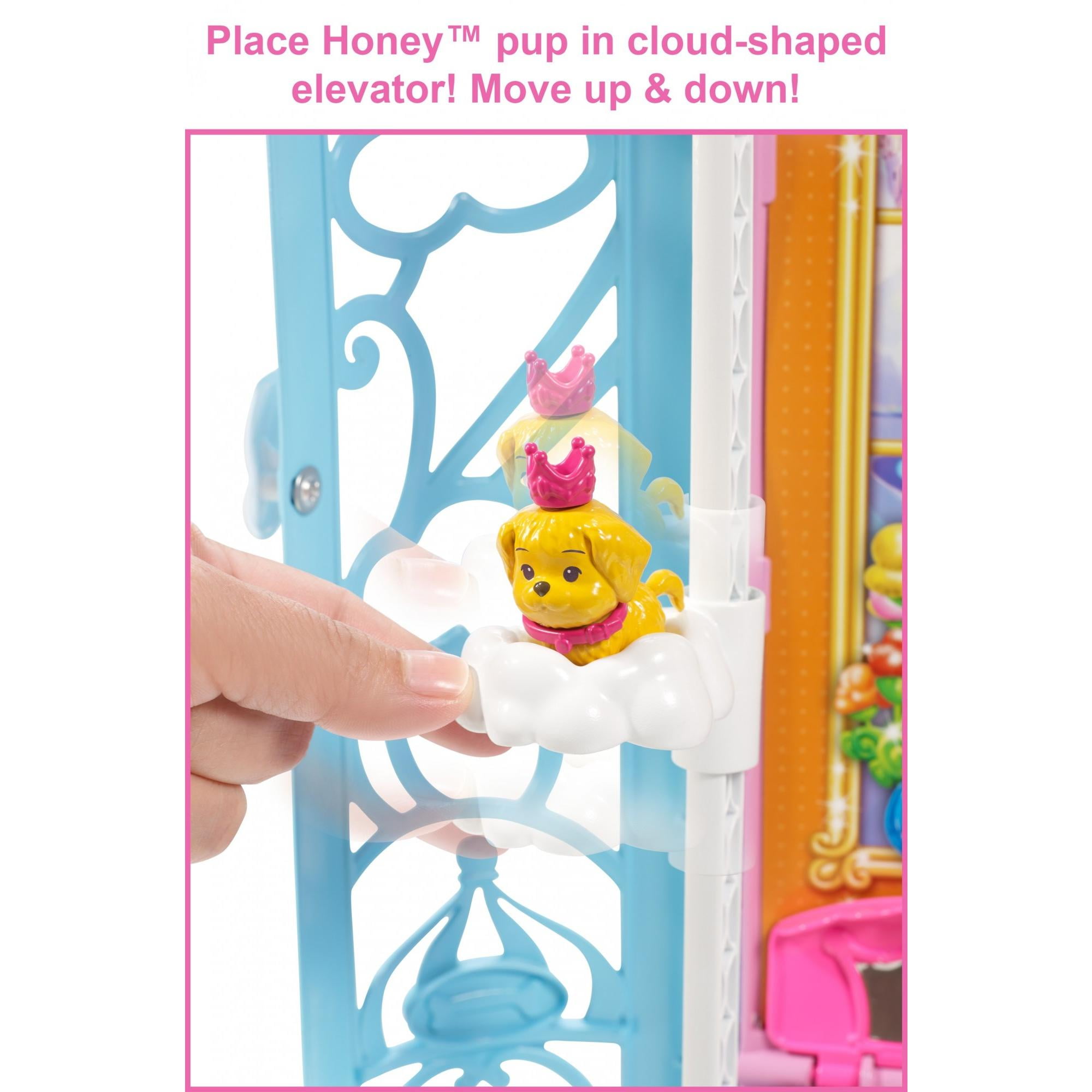 Barbie portable rainbow cove castle online