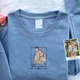 thumbnail image 4 of Sonducket Sudadera bordada personalizada Parejas y ocasiones especiales Sudaderas con capucha bordadas Accesorios de disfraces blanco XS, 4 of 6