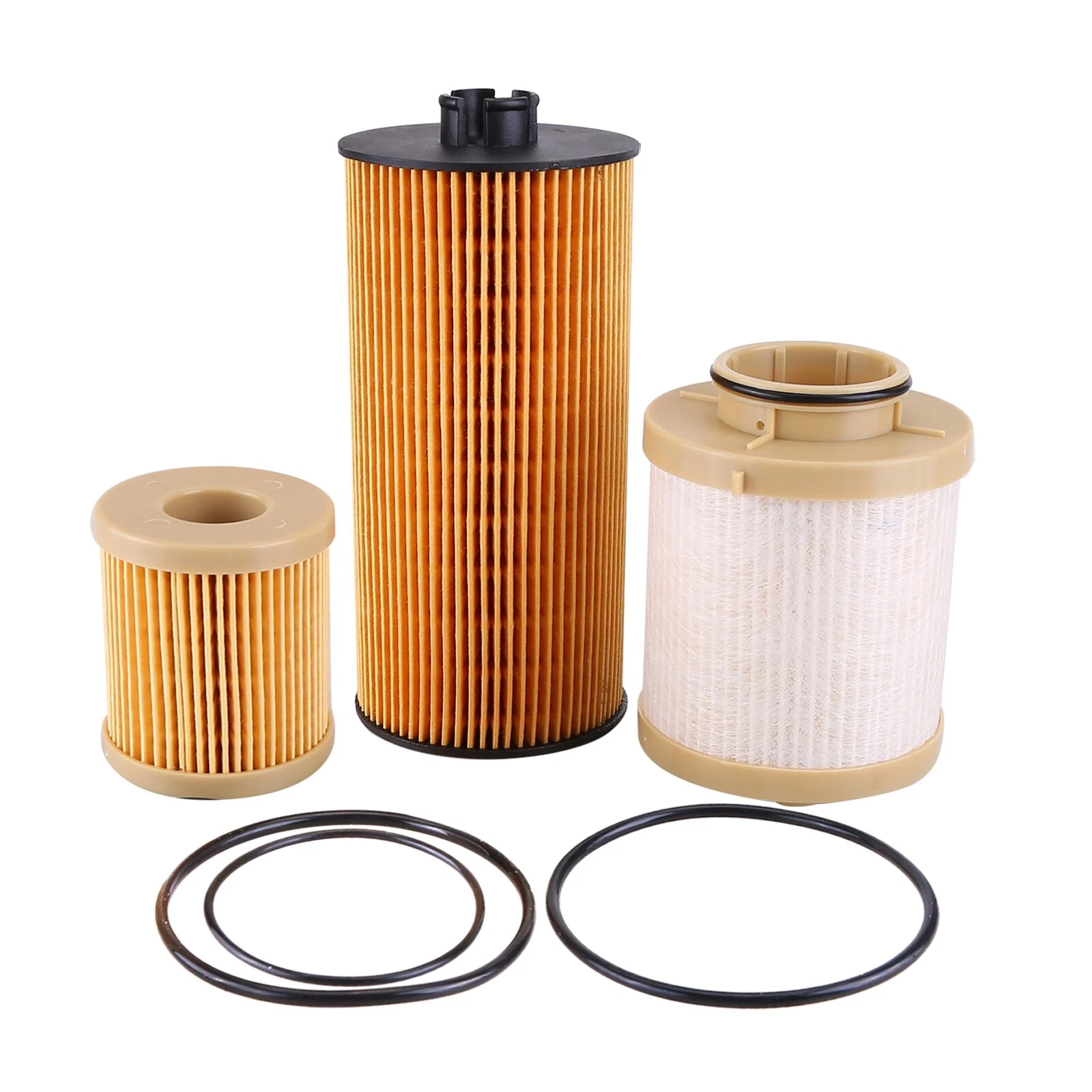 One Set 6.0L FD4616 FL2016 Motorcraft Powerstroke Diesel Oil & Fuel Filter Kit