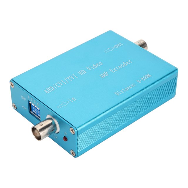 Amplificador De Señal De Vídeo, Amplificador De Señal De Amplificador De Vídeo Plug And Play De aleación De Aluminio Resistente Para CVI Para TVI