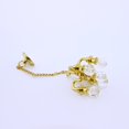 thumbnail image 4 of Mini Gold Crystal Chandelier - A Delightful Miniature Scene Model for Dollhouses, 4 of 6