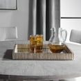 thumbnail image 5 of Uttermost Talmage Polyresin and MDF Wood Mirrored Tray in Silver Leaf, 5 of 5