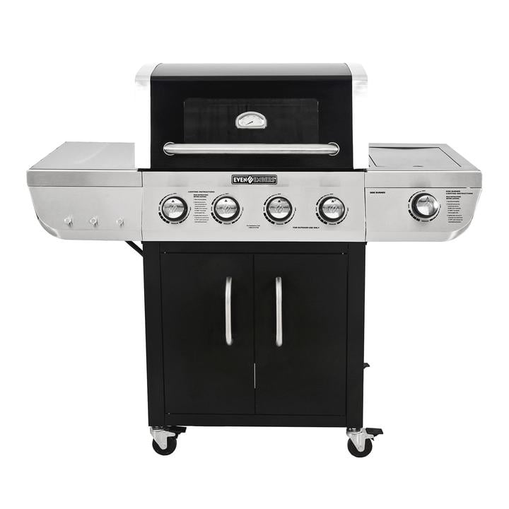 Even Embers Four Burner Gas Grill - Walmart.com - Walmart.com