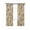 Orange, variant on Vintage Purple Flower Blackout Curtains 39 Inches Length, Farmhouse Botanical Floral Retro Window Treatment Thermal Insulated Drapes for Bedroom Living Room 2 Panels 55x39 Inches