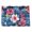 Sea and Tropical Flower, variant on Haosy 2 Panels Rod Pocket Tier Curtains 27 x 24 Light Filtering Privacy Semi Sheer for Kitchen Bathroom, Santa Claus Gift Tree