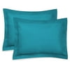 Ruffle Pillow Case - King Pillow Sham (Camel), Ruffle Pillow Cover, Set of 2. by Blissford