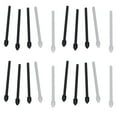 thumbnail image 2 of Juego de 4 puntas de repuesto para S Pen, fácil instalación, herramienta para usar con la punta del lápiz para Samsung S21 Ultra 5G, color negro, 2 of 5