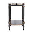 thumbnail image 4 of Butler Specialty Company Kathleen 31" W Wood 2 Tier Serving Cart - Pastel Blue, 4 of 6