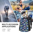thumbnail image 6 of Balery Colorful Cartoon Shark Backpack for Men and Women - Durable 600D Oxford Cloth -Large Capacity, Water-Resistant School, Travel, and Hiking Bag, 6 of 7