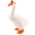 thumbnail image 2 of Realista de Pie de Piel Sintética Goose Farm / Yard Animal Model Figuras Decoración Del Hogar Artesanía - Mediano Zulema Estatua de gallina realista, 2 of 8