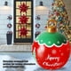 thumbnail image 4 of (Con Luces Con Mando A Distancia Y Bomba) Inflable Navideña PVC 60 Cm Gran Tamaño Con Luces Con Luces Y Bolas Navideñas Luminosas Con Luces Y Bomba (25) Feliz Navidad +, 4 of 9