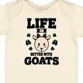 thumbnail image 4 of Inktastic Life is Better with Goats Boys or Girls Baby Bodysuit, 4 of 5