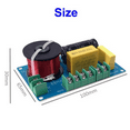 thumbnail image 4 of 4PCS 200W 3-Way Audio Hifi Filter Circuit Board Stereo Speaker Crossover Filters Treble/Bass 3 Unit Frequency Dividers, 4 of 6