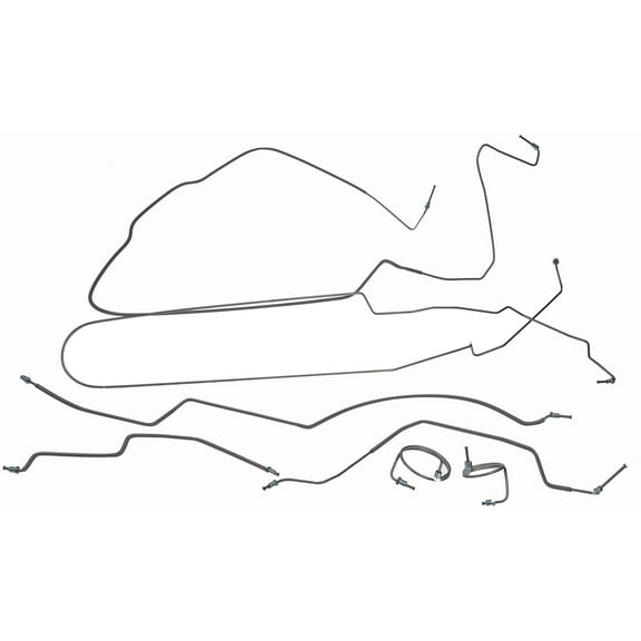 Dorman 919-237 Brake Hydraulic Line Kit for Specific Jeep Models Fits select: 1989-1995 JEEP WRANGLER / YJ, 1987-1988 JEEP WRANGLER