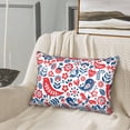 thumbnail image 6 of KLL Birds Flowers Pattern Silk Pillowcase for Hair and Skin Standard Size 20"X 30" Soft Breathable Pillow Covers for Sleeping, 6 of 7