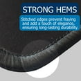 thumbnail image 3 of SHIQI-3mm Premium Black Mouse Pad with Waterproof Cloth Surface, Hemmed Edges, and Anti-Slip Rubber Base 15.7 X 35.5 in, 3 of 4