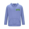 thumbnail image 4 of XIAOCHA Mens Tracksuit Set Fleece Loose Hooded With Green Logo Soft Casual Outdoor Sporty Set, 4 of 6