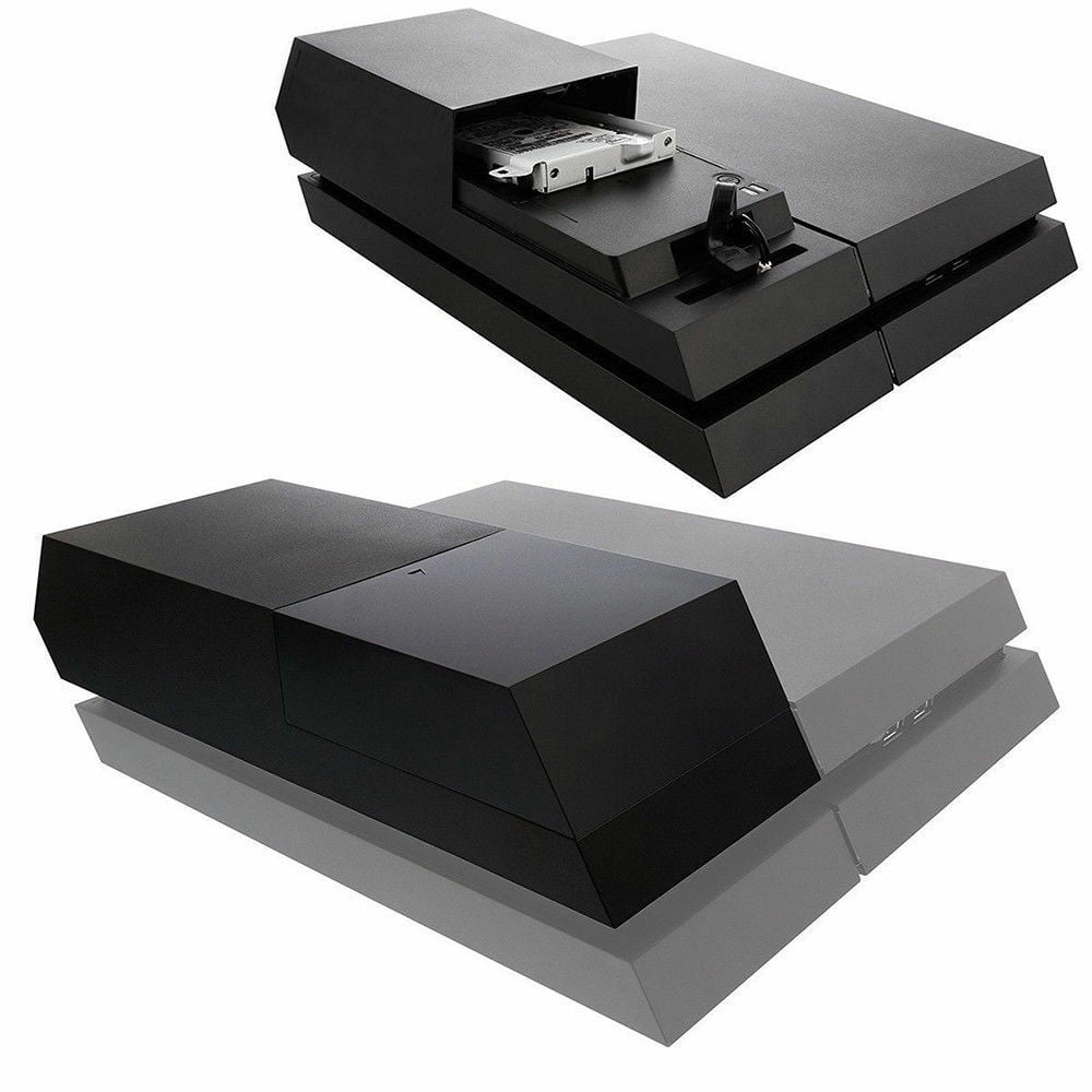 Versatile Hard Drive External Box for Multiple Devices Expand Memory for Game Consoles, PCs, & More, LED Indicator